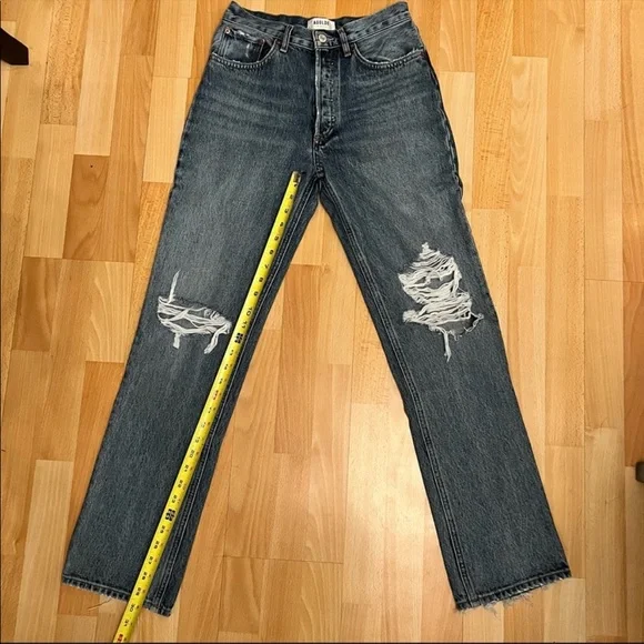 Agolde Lana Jean in Backdrop - Picture 6 of 13